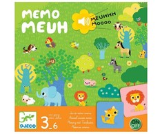Djeco Žaidimas - Memo Meuh (Gyvūnų balsai) ( DJ08482 )