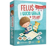 Nasza Ksiegarnia Mūsų knygyno žaidimas Feluś ir Gucio žaidžia skiemenis