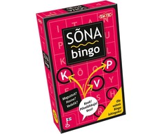 Tactic Travel Game Word Bingo