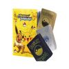 Magy Pokemon kortos 165 vnt. kolekcija Charizard Vmax, juodos, auksinės ir sidabrinė spalvos pakuotės po 55 vnt.+ albumas 240 kortoms