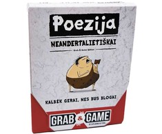 Kadabra Poezija Neandertalietiškai (Poetry for Neanderthals) kišeninė versija