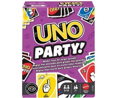 Mattel UNO kortos PARTY (atnaujintos) (JJV58)