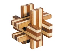 3D dėlionė Fridolin bamboo puzzle „Magiškas blokas“