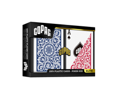 Copag Elite 1546 dviguba žaidimo kortų kaladė (raudona/mėlyna)