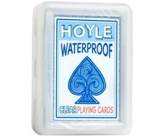 Bicycle Hoyle skaidrios plastikinės kortos