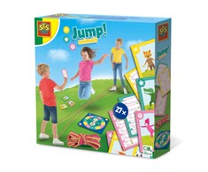 SES JUMP! Šokinėjimo virvutė su gyvūnų kortelėmis