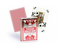 Copag Texas Holdem Peek Index Pokerio Kortos (Raudonos)