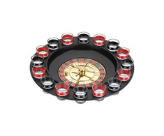 Bigbuy Party Gėrimo rinkinys Casino Roulette 90267 18 pcs stiklas