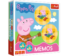 Trefl Stalo žaidimas Memo "Kiaulytė Pepa“