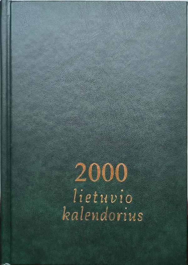 Lietuvio kalendorius, 2000