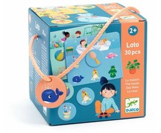 Djeco Loto žaidimas - Namai (30 vnt.) ( DJ08192 )