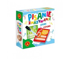 Alexander Aleksandro edukacinis žaidimas - rašymas - ištrynimas, laiškai - numeriai