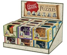 Professor Great Minds Wood and Metal puzzle