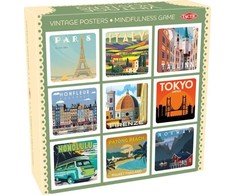 „Tactic Vintage Posters Mindfullness“ žaidimas