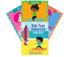 Us Games Systems Kids Yoga Adventure Deck kortos vaikams