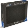 Krypt Black, 70 cm x 50 cm, 736 vnt. Ravensburger dėlionė