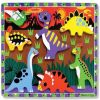 Medinė Melissa & Doug Chunky Puzzle saurs 13747, 7 vnt. Dino dėlionė