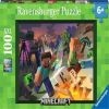 Minecraft 13333, 36 cm x 49 cm, 100 vnt. Ravensburger dėlionė