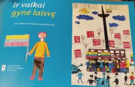 Ir vaikai gynė laisvę
