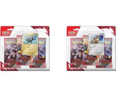 Pokemon - TCG Scarlet And Violet Destined Rivals 3-Pack Blister One Random Selection from Assortment