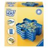 Dėlionių rūšiavimo indeliai Sort & Go 12001674, 20.2 cm x 20.2 cm, mėlyna Ravensburger dėlionė
