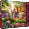 Tea Time Woodland Cottage, 48 cm x 68.3 cm, 1000 vnt. Trefl dėlionė