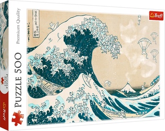 Big Cat Wave 37537, 34 cm x 48 cm, 500 vnt. Trefl dėlionė