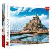 Mont Saint Michel France 877164, 48 cm x 68.3 cm, 1000 vnt. Trefl dėlionė