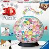 3D , 12.9 cm x 12.9 cm, 73 vnt. Ravensburger dėlionė