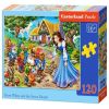Snow White and the Seven Dwarfs B-13401-1, 32 cm x 23 cm, 120 vnt. Castorland dėlionė