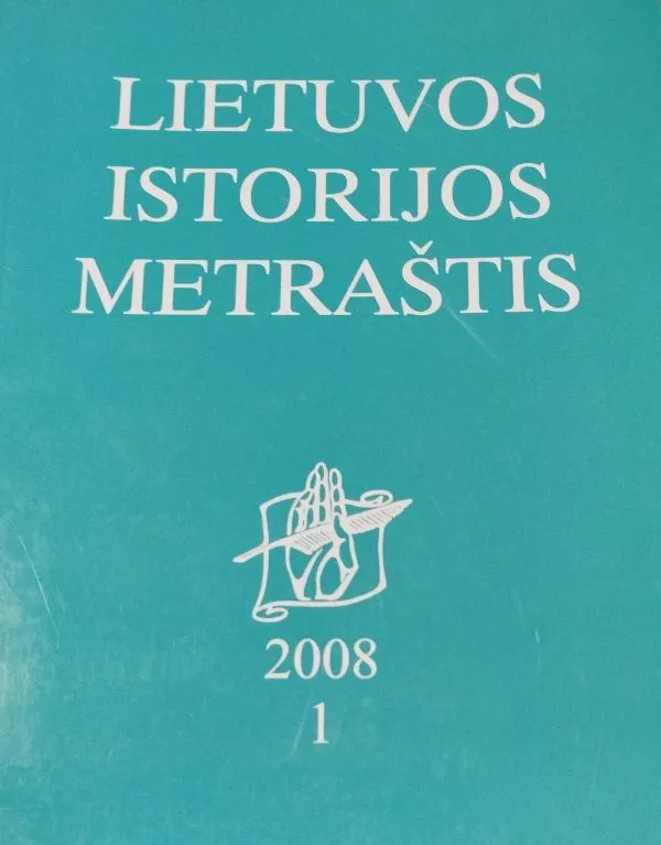 Lietuvos istorijos metraštis 2008 1