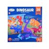 Magnetinė , dinozauras 2in1, įvairių spalvų, 20 vnt. Color Day dėlionė