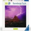 Pink Thunderstorm Mood, 29.5 cm x 36 cm, 500 vnt. Ravensburger dėlionė