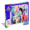 Super Color Unicorn Academy 25094, 38 cm x 27 cm, 104 vnt. Clementoni dėlionė