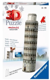 3D dėlionė Leaning Tower of Pisa 11247, 9.2 cm x 9.2 cm, 216 vnt. Ravensburger dėlionė