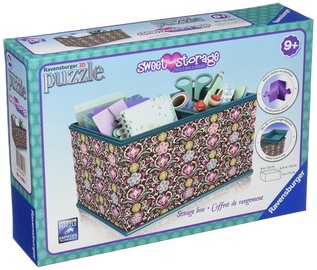 3D dėlionė Storage box - Sweet Heart Storage 120826, 23 cm x 13 cm, 216 vnt. Ravensburger dėlionė