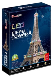 3D Eiffel Tower (Light), 82 vnt. Cubicfun dėlionė
