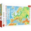 Europe Map 10605, 68.3 cm x 48 cm, 1000 vnt. Trefl dėlionė