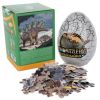 National Geographic Stegozaur 306-DS1043, 24 cm x 18 cm, 63 vnt. Cubicfun dėlionė