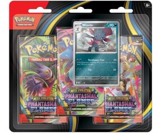 The Pokemon Pokemon TCG: Mega Evolution - Phantasmal Flames - 3-Pack Blister Weavile