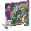 Unicorn Academy 25093, 27 cm x 38 cm, 104 vnt. Clementoni dėlionė