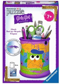 3D dėlionė 121069, 9.5 cm x 9.5 cm, 54 vnt. Ravensburger dėlionė