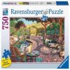 Beautiful yard 6229, 80 cm x 60 cm, 750 vnt. Ravensburger dėlionė