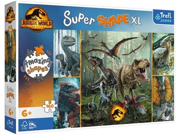Jurassic World Unusual Dinosaurs 50026, 40 cm x 60 cm, 160 vnt. Trefl dėlionė