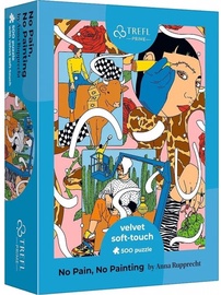 No Pain, No Painting 37423, 48 cm x 34 cm, 500 vnt. Trefl dėlionė