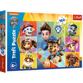 Paw Patrol 15410T, 27.5 cm x 41 cm, 160 vnt. Trefl dėlionė
