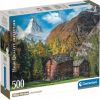 Compact Charming Matterhorn 35597, 36 cm x 49 cm, 500 vnt. Clementoni dėlionė
