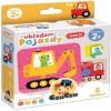 Edukacinė Vehicles, įvairių spalvų, 20 vnt. CzuCzu dėlionė