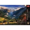 Plus Lauterbrunnen Valley Switzerland, 68.3 cm x 48 cm, 1000 vnt. Trefl dėlionė