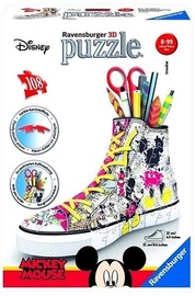 3D dėlionė Mickey Sneaker 12055, 21 cm x 12 cm, 108 vnt. Ravensburger dėlionė